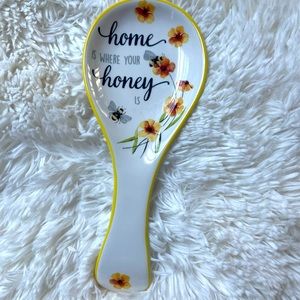 Bee Themed Spoon Rest for Kitchen🐝